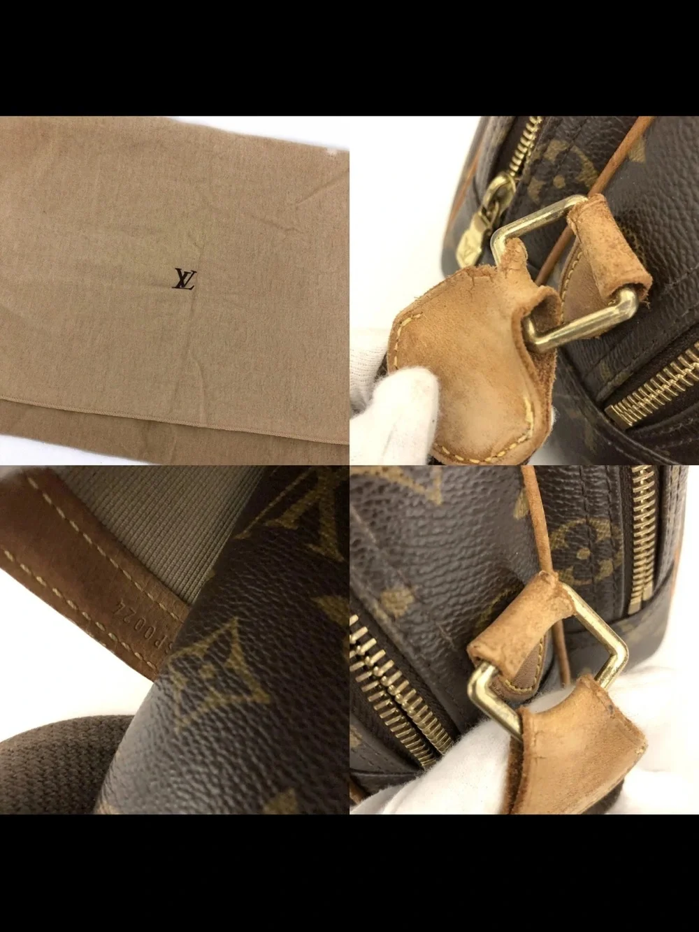 Louis Vuitton Monogram Canvas Men’s Crossbody Bag in Brown